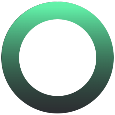 green tranesparent circle